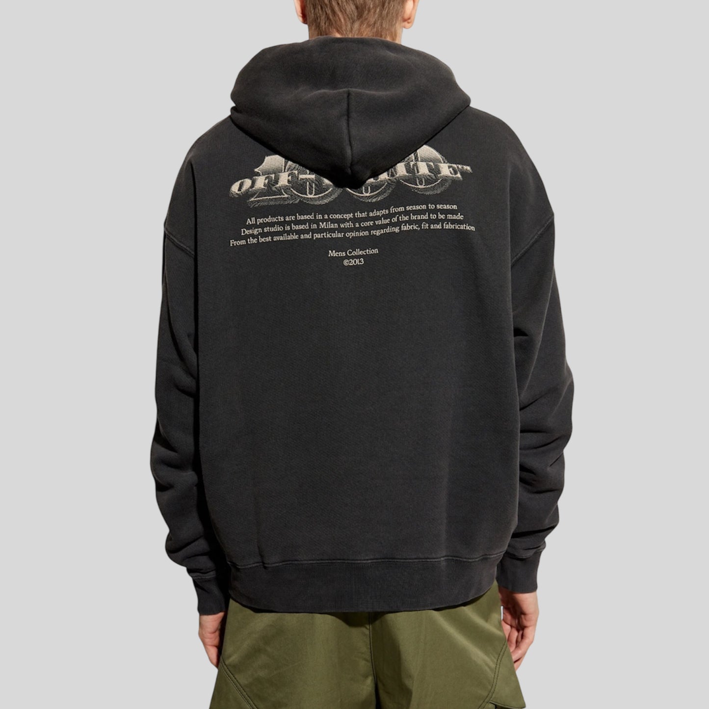 SUDADERA OFF WHITE