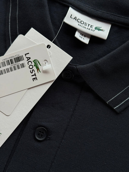 PLAYERA POLO LACOSTE AZUL